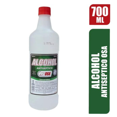 ALCOHOL ANTISEPTICO OSA FCO X 700 ML PLASTICO