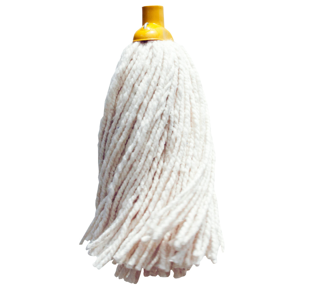 TRAPERO HILO BLANCO COPA COLOR AMARILLO 500 GR. REF. 900 SIN MANGO