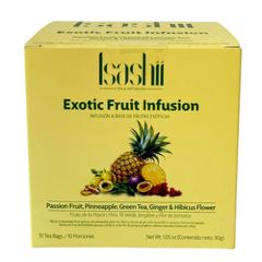 AROMATICA INFUSION PIÑA/TE VERDE/FLOR JAMAICA CJ X 10 SOBRES ISASHII