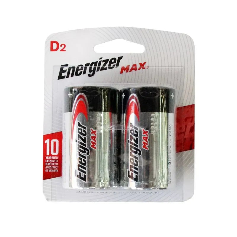 PILAS ENERGIZER MAX D BLISTER X 2