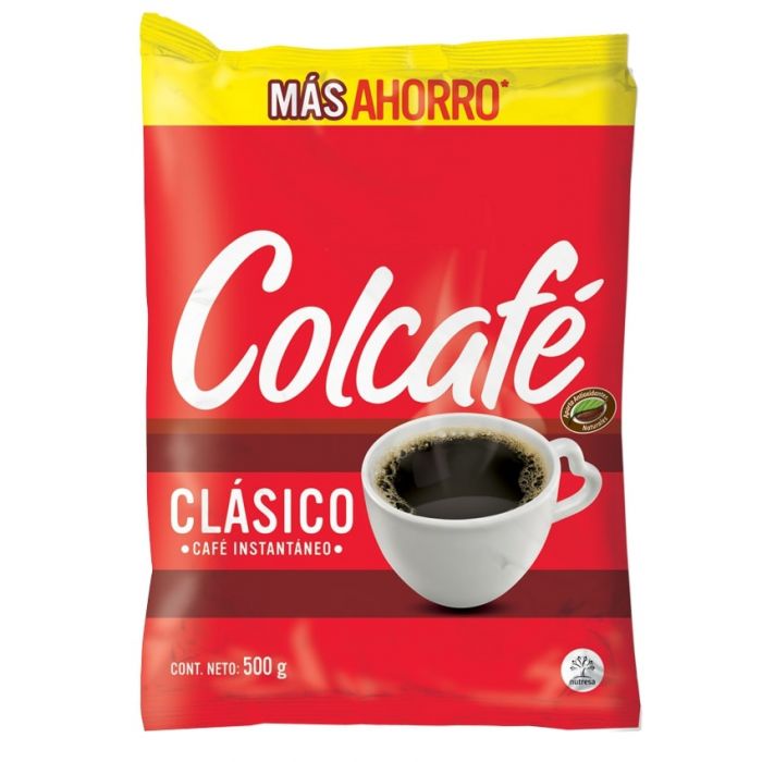 CAFE COLCAFE CLASICO INSTANTANEO X 500 GR