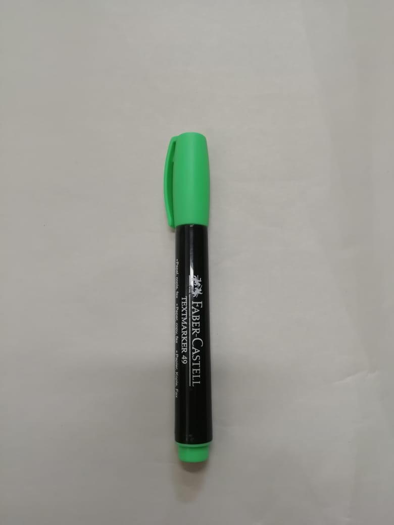 Rotulador fluorescente verde bismark - Librería Rayuela